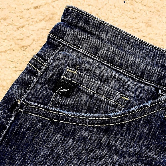 🆕🔥KANCAN(ESTILO) STYLE SUPER CUTE&STYLISH FACTORY DISTRESSED MINI SKIRT!!NWOT! - Picture 4 of 10